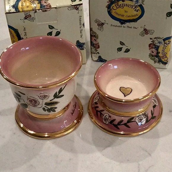 Blue Sky/Clayworks by Heather Goldminc  Two pieces - Picture 4 of 10